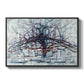 Horizontal Tree, 1912 - Floater Framed Canvas Print