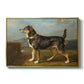 A Terrier in a Landscape, c. 1811 - Floater Framed Canvas Print