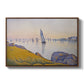Evening Calm, Concarneau, Opus 220, 1891 - Floater Framed Canvas Print