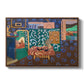 Interior with Aubergines, 1911 - Floater Framed Canvas Print