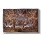The Last Judgment (Charon's Boat and the Damned), 1536-1541 - Floater Framed Canvas Print