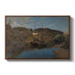 Pilotboats, 1875 - Floater Framed Canvas Print