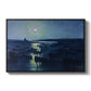 Camaret, Moonlight and Fishing Boats, 1894 - Floater Framed Canvas Print