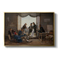 A Group of Danish Artists in Rome, 1837 - Floater Framed Canvas Print