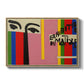 Design for Cover of Exhibition Catalogue, 1951 - Floater Framed Canvas Print