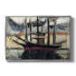 Two Boats Side by Side, Port of Marseilles, c. 1916 - Floater Framed Canvas Print