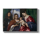 Madonna and Child with Saints Dorothy and George, c. 1516 - Floater Framed Canvas Print