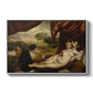 Venus and the Lute Player, c. 1565-1570 - Floater Framed Canvas Print
