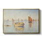 Concarneau, Quiet Morning, Opus 219, 1891 - Floater Framed Canvas Print