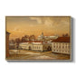 The Riding School at Akershus Castle, 1846 - Floater Framed Canvas Print