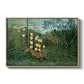 Fight Between a Tiger and a Buffalo, 1908 - Floater Framed Canvas Print