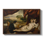 Venus and the Lute Player, c. 1565-1570 - Floater Framed Canvas Print