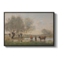 Cows in a Marshy Landscape, c. 1873-1874 - Floater Framed Canvas Print