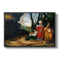 The Three Philosophers, c. 1508-1509 - Floater Framed Canvas Print
