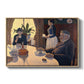 The Dining Room (Breakfast), 1886-1887 - Floater Framed Canvas Print