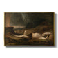 The Dead Abel, 1832 - Floater Framed Canvas Print