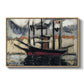 Two Boats Side by Side, Port of Marseilles, c. 1916 - Floater Framed Canvas Print