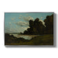 The River Loire at Nevers, 1901 - Floater Framed Canvas Print