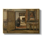 Interior of the Terninck Institution in Antwerp, 1884 - Floater Framed Canvas Print