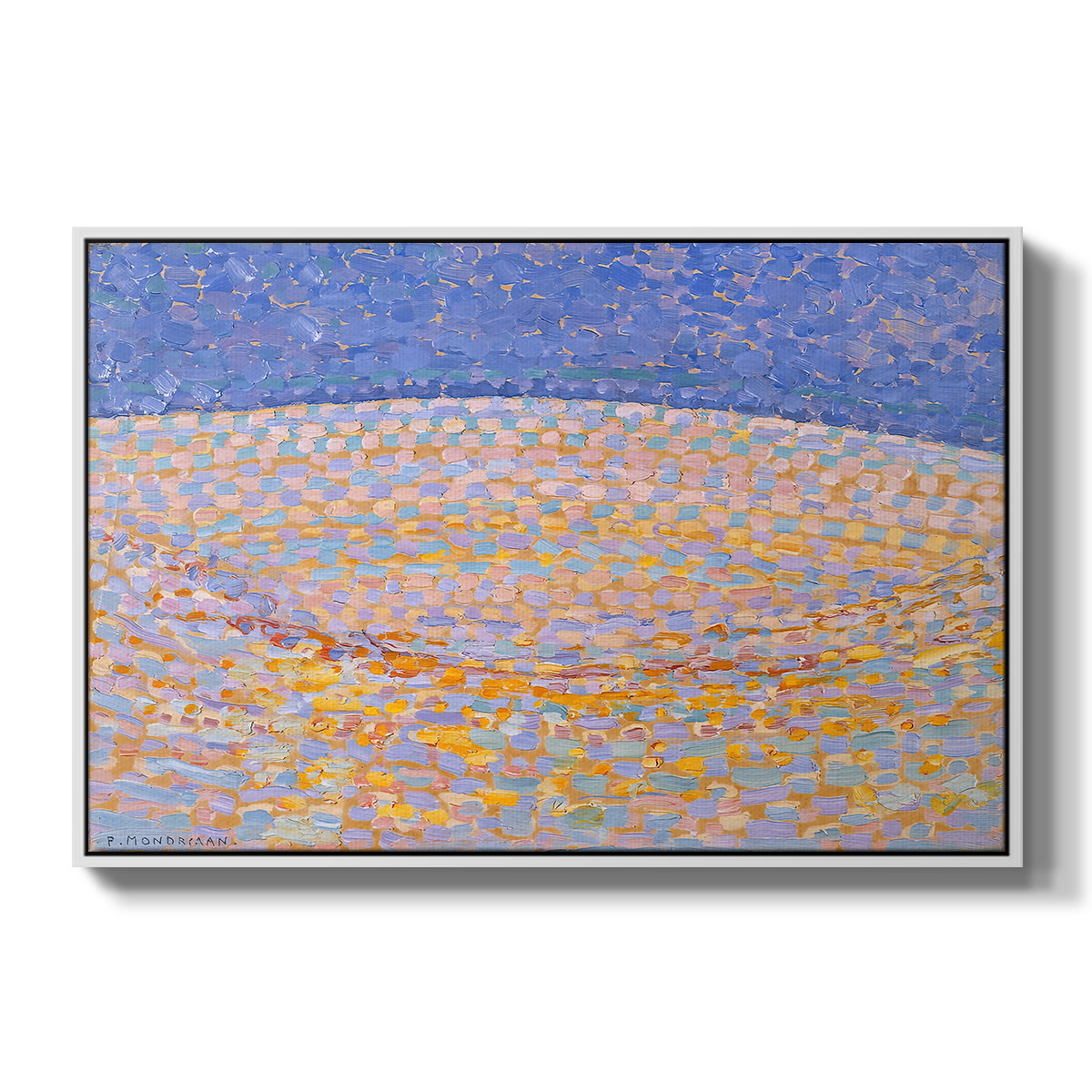 Dune III, 1909 - Floater Framed Canvas Print