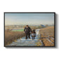 The Old Man and the Child, 1888 - Floater Framed Canvas Print