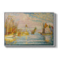 The Lighthouse at Groix, 1925 - Floater Framed Canvas Print