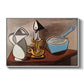 Jug, Candle, and Enamel Pan, 1950 - Floater Framed Canvas Print