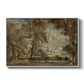 Salisbury Cathedral from the Bishop's Grounds, c. 1822-1823 - Floater Framed Canvas Print