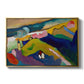 Murnau Mountain Landscape with Church, 1910 - Floater Framed Canvas Print