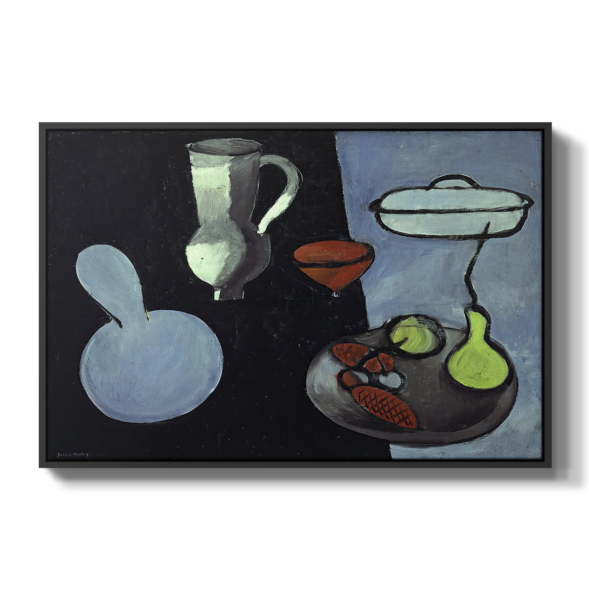 The Gourds (Les coloquintes), 1916 - Floater Framed Canvas Print