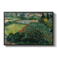 Field with Poppies, Saint-Rémy, 1889 - Floater Framed Canvas Print