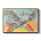 Flying Dove with Rainbow (Colombe volant à l'Arc-en-ciel), 1952 - Floater Framed Canvas Print