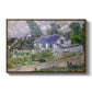 Houses in Auvers, 1890 - Floater Framed Canvas Print