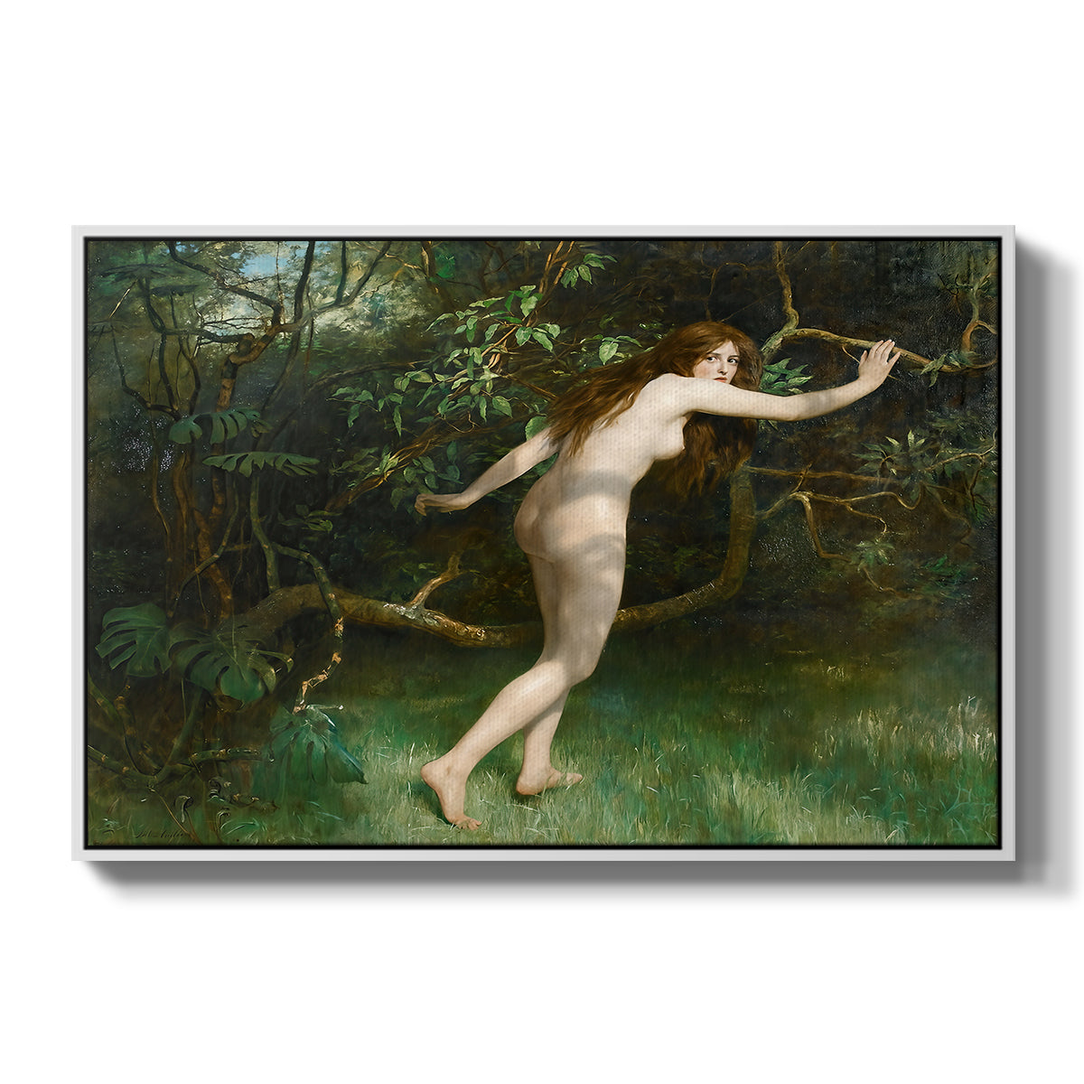 Eve, 1911 - Floater Framed Canvas Print