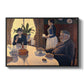 The Dining Room (Breakfast), 1886-1887 - Floater Framed Canvas Print