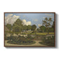 The Painter's Garden at Saint-Privé, 1886 - Floater Framed Canvas Print