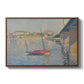 Le Clipper, Asnières, 1887 - Floater Framed Canvas Print