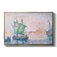 Venice, the Pink Cloud, 1909 - Floater Framed Canvas Print
