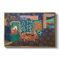 Interior with Aubergines, 1911 - Floater Framed Canvas Print