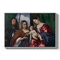 Madonna and Child with Saints Dorothy and George, c. 1516 - Floater Framed Canvas Print