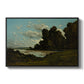 The River Loire at Nevers, 1901 - Floater Framed Canvas Print