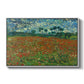 Field with Poppies, 1889 - Floater Framed Canvas Print