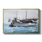 Taking on Wet Provisions, 1903 - Floater Framed Canvas Print