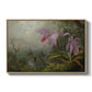 Two Sun Angel Hummingbirds on a Branch, c. 1890-1904 - Floater Framed Canvas Print