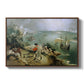 Landscape with the Fall of Icarus, c. 1560 - Floater Framed Canvas Print