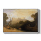 Linlithgow Palace, c. 1807 - Floater Framed Canvas Print