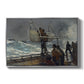 The Signal of Distress, c. 1896 - Floater Framed Canvas Print