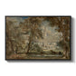 Salisbury Cathedral from the Bishop's Grounds, c. 1822-1823 - Floater Framed Canvas Print