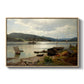 By the Water, 1876 - Floater Framed Canvas Print