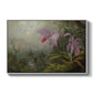 Two Sun Angel Hummingbirds on a Branch, c. 1890-1904 - Floater Framed Canvas Print